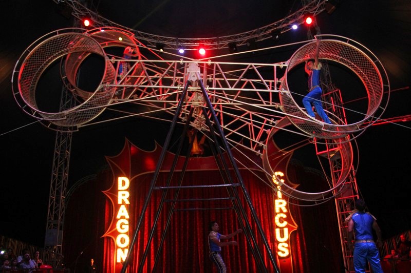 Opening of Dragon Circus
